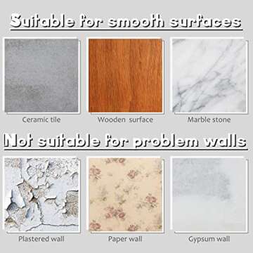 Taiyin Wall Mount Spray Bottle Hooks Holder Spray Bottle Hanger Adhesive Hook to Create Storage Space Rack Organizer Hanger for Cabinet Kitchen Variety Surfaces(8 Pcs)