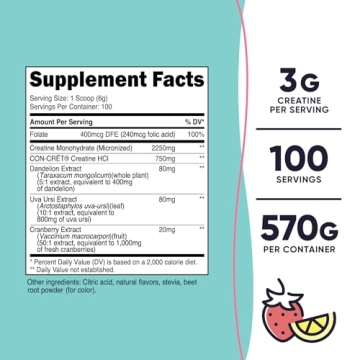 Nutricost Women Creatine Monohydrate - Micronized, 100 Servings