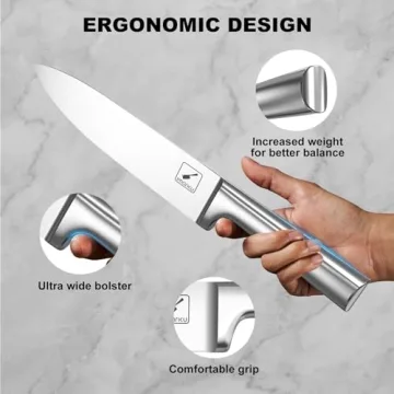 Premium 20PCS imarku Kitchen Knife Set with Block