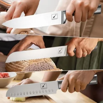 Premium 20PCS imarku Kitchen Knife Set with Block