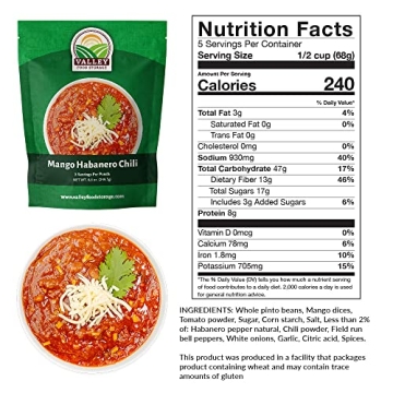 Tasty Mango Habanero Chili - Perfect for Camping Meals