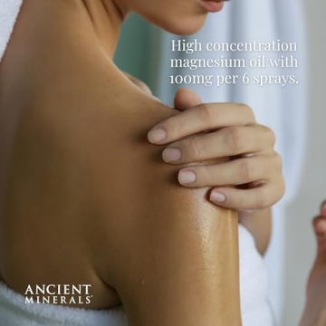 Ancient Minerals Magnesium Oil Spray - Pure Zechstein Magnesium Chloride for Skin