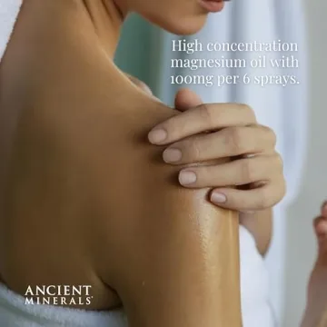 Ancient Minerals Magnesium Oil Spray - Pure Zechstein Magnesium Chloride for Skin