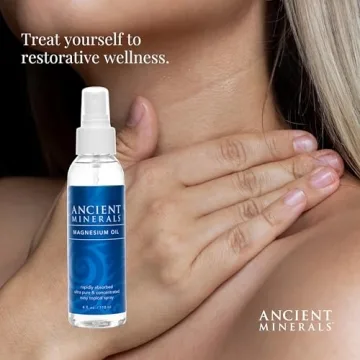 Ancient Minerals Magnesium Oil Spray - Pure Zechstein Magnesium Chloride for Skin
