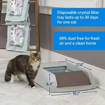 PetSafe ScoopFree Self Cleaning Cat Litter Box with Crystals
