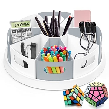 MeCids 360 Rotating Storage Organizer for Home and Office