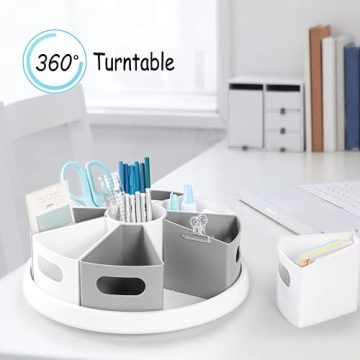MeCids 360 Rotating Storage Organizer for Home and Office