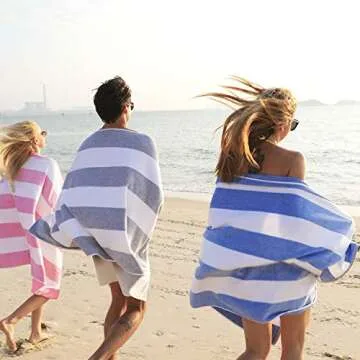 HENBAY Oversized Beach Towel - Cotton Quick Dry Towel