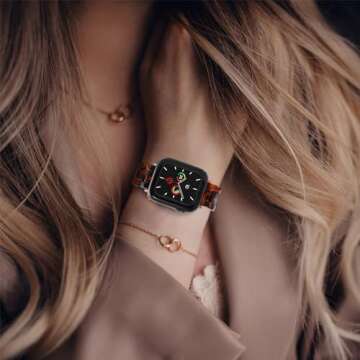 MAIRUI Resin Watch Band for Apple Watch - Stylish & Adjustable