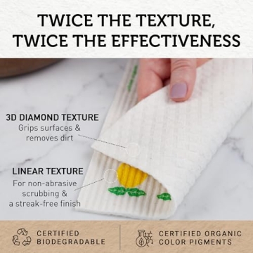Nordhus Swedish Dishcloths - Eco-Friendly Kitchen Cleaners
