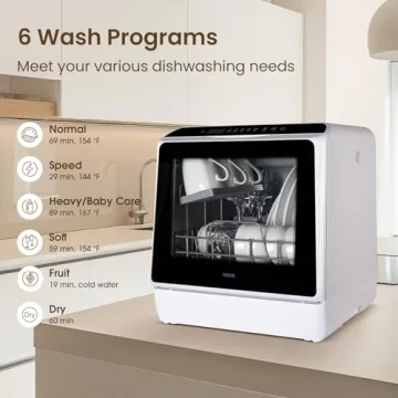 HAVA Portable Countertop Dishwasher for Apartments