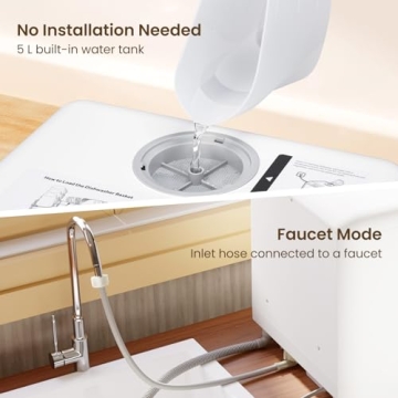 HAVA Portable Countertop Dishwasher for Apartments