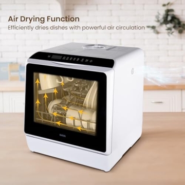 HAVA Portable Countertop Dishwasher for Apartments