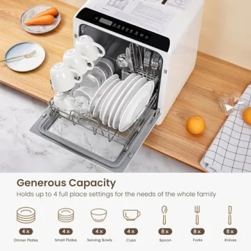 HAVA Portable Countertop Dishwasher for Apartments