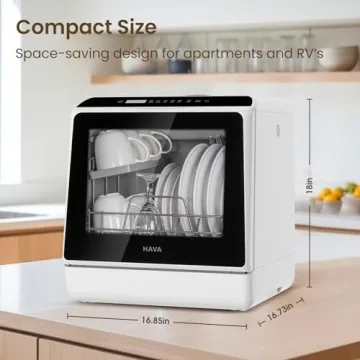 HAVA Portable Countertop Dishwasher for Apartments