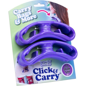 Versatile Click & Carry Grocery Bag Organizer for Effortless Carrying