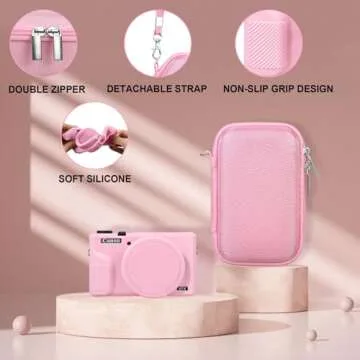 Canboc Case for Canon PowerShot G7X Mark III - Stylish Protection