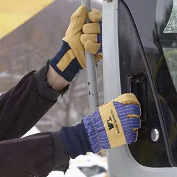 Heavy Duty Leather Winter Work Gloves with Thinsulate