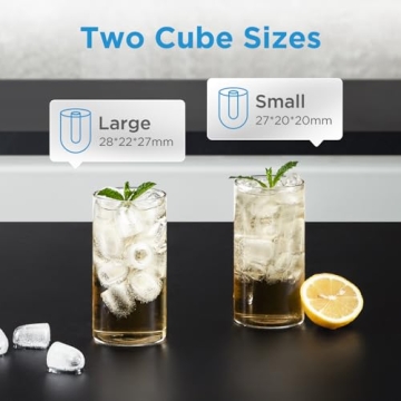 Midea MERI26B1AGN Ice Maker 26lbs Portable Countertop