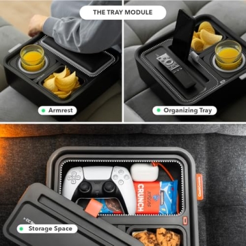 CouchConsole Original Tray for Drinks and Snacks