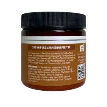 Magnesium Cream – Nighttime Magnesium Lotion for Restful Sleep and Relief