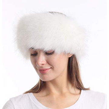 Stylish LA CARRIE Faux Fur Headband for Winter Warmth