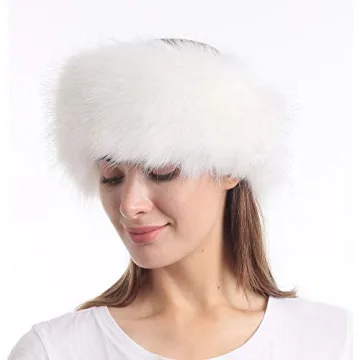 Stylish LA CARRIE Faux Fur Headband for Winter Warmth