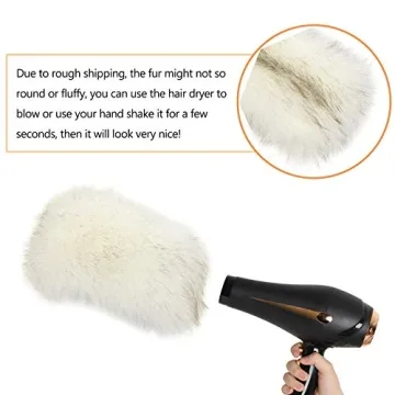 Stylish LA CARRIE Faux Fur Headband for Winter Warmth