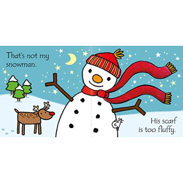That's Not My Snowman Interactive Book for Toddlers