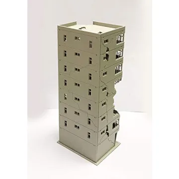 Outland Models Destroyed Cityscape Model Kit for Dioramas