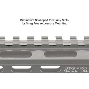 ATG Leapers Super Slim Lightweight Picatinny Rail Riser Mount
