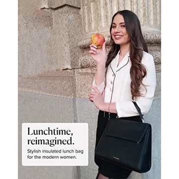 Large Cute Insulated Lunch Bag for Women at Work