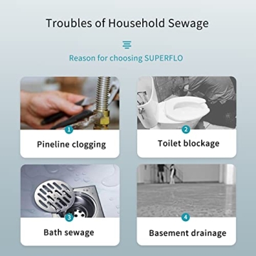 600W Macerating Toilet System for Basement | Easy Install