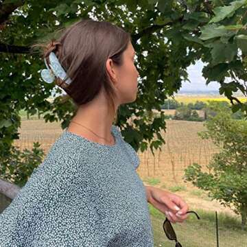 Stylish 4Pcs Acrylic Hair Clips for Thick Hair