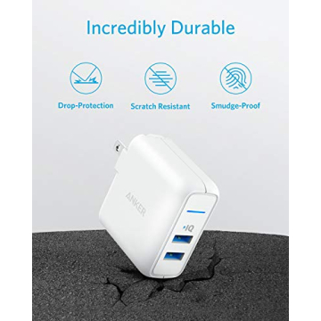 Anker PowerPort 2 Elite USB Dual Port Charger for Quick Charging