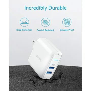 Anker PowerPort 2 Elite USB Dual Port Charger for Quick Charging