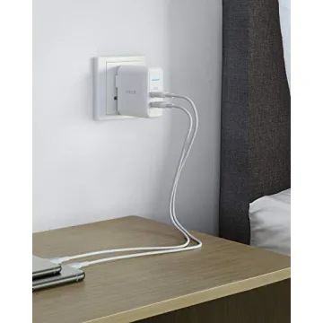 Anker PowerPort 2 Elite USB Dual Port Charger for Quick Charging