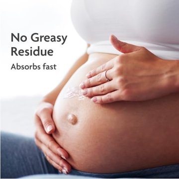 TriLASTIN Maternity Stretch Mark Prevention Cream - Paraben-Free, Hypoallergic, and Safe for Pregnancy - Stretch Mark Cream for Pregnant Women - 4 Oz - Belly Cream for Pregnant Women