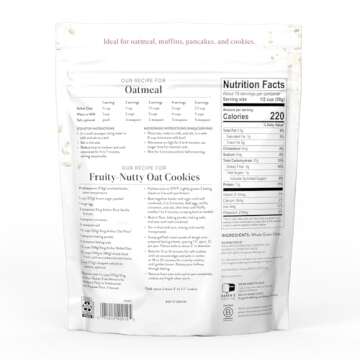 King Arthur Baking Company Gluten-Free & Whole Grain Rolled Oats 2lbs.