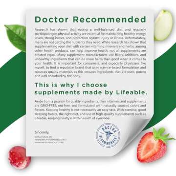 Lifeable Probiotics Gummies | 2 Billion CFU | Great Tasting Probiotic Gummies for Women | Probiotic Gummy for Gut Health and Immune Support | Probiotics for Women and Men | 90 Gummies