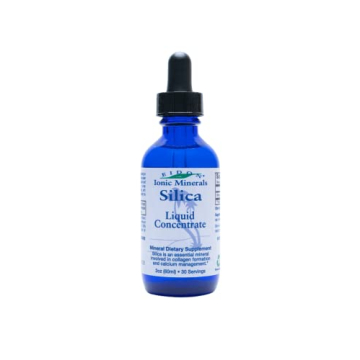 Eidon Liquid Silica Mineral Concentrate - Silica Supplement for Hair, Skin and Nails, Silica Drops t...