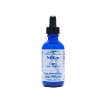 Eidon Liquid Silica Mineral Concentrate - Silica Supplement for Hair, Skin and Nails, Silica Drops t...