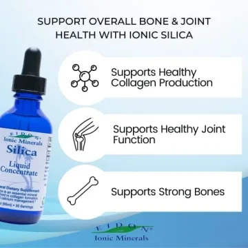 Eidon Silica Liquid Concentrate for Healthy Hair and Bones