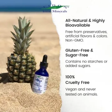 Eidon Silica Liquid Concentrate for Healthy Hair and Bones