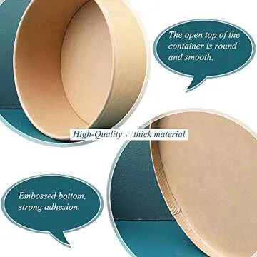 37OZ Kraft Paper Salad Bowls for All Meals - 70 Pack