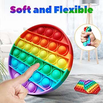 Push Pop Bubble Sensory Fidget Toys for Stress Relief