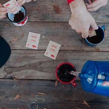 Equator Coffees, Specialty Instant Coffee Equator Blend, Medium Dark Roast, Fresh Roasted, Smooth Chocolate & Nutmeg Flavor Notes, Sustainable, 5 Pack Box…