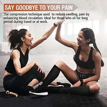 BIQU Compression Socks for Improved Circulation and Support