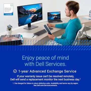 Dell 34-Inch Curved USB-C Monitor with WQHD Display