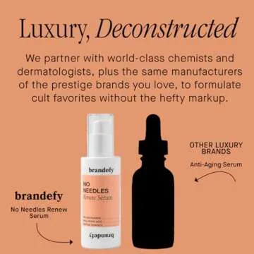 Brandefy No Needles Niacinamide Serum for Radiant Skin